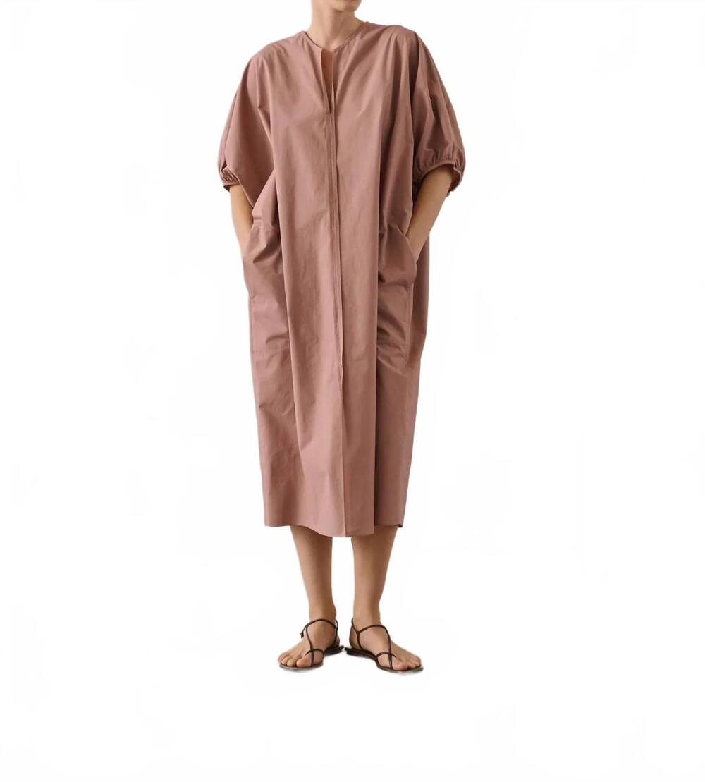NEW SOEUR alger dress in rose brun